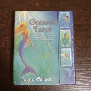 Oceanic Tarot by Jayne Wallace Deck and guidebook Authentic